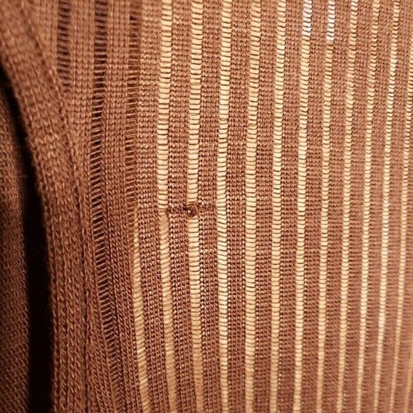 Two-One-Two Womens Brown Lightweight Waterfall Vest XL - Picture 5 of 6